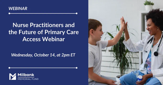 nurse practitioners and the future of primary care access webinar event graphic