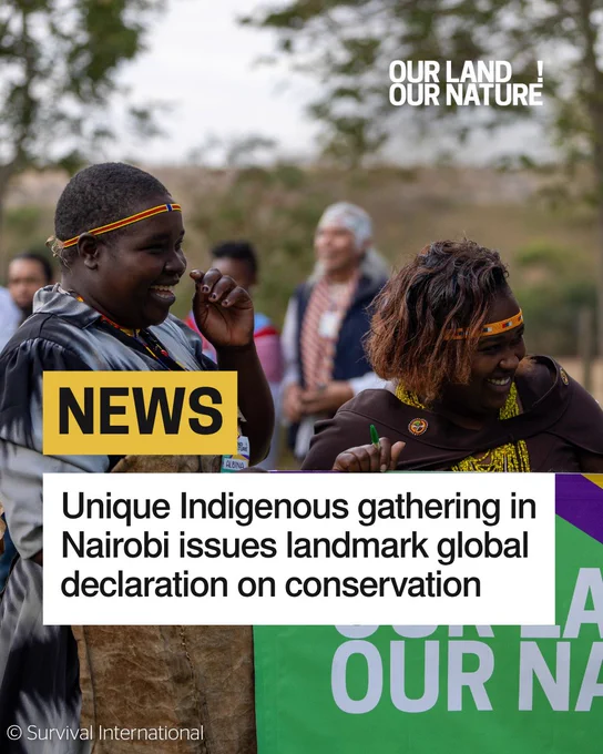 NEWS: Unique Indigenous gathering in Nairobi issues landmark global declaration on conservation