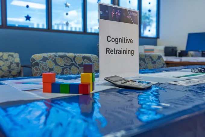 Cognitive retraining station