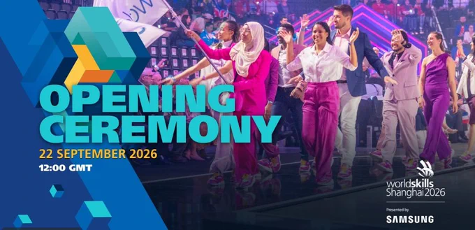 WorldSkills Shangaï 2026 - Cérémonie de clôture